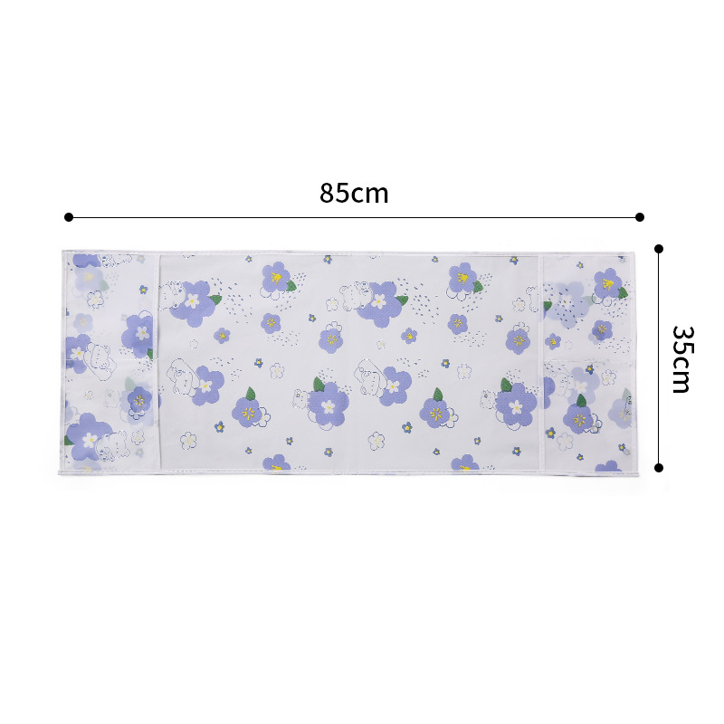 家用微波炉盖罩防尘罩防晒通用烤箱盖布盖巾打印机防尘罩布艺盖巾 - 图3
