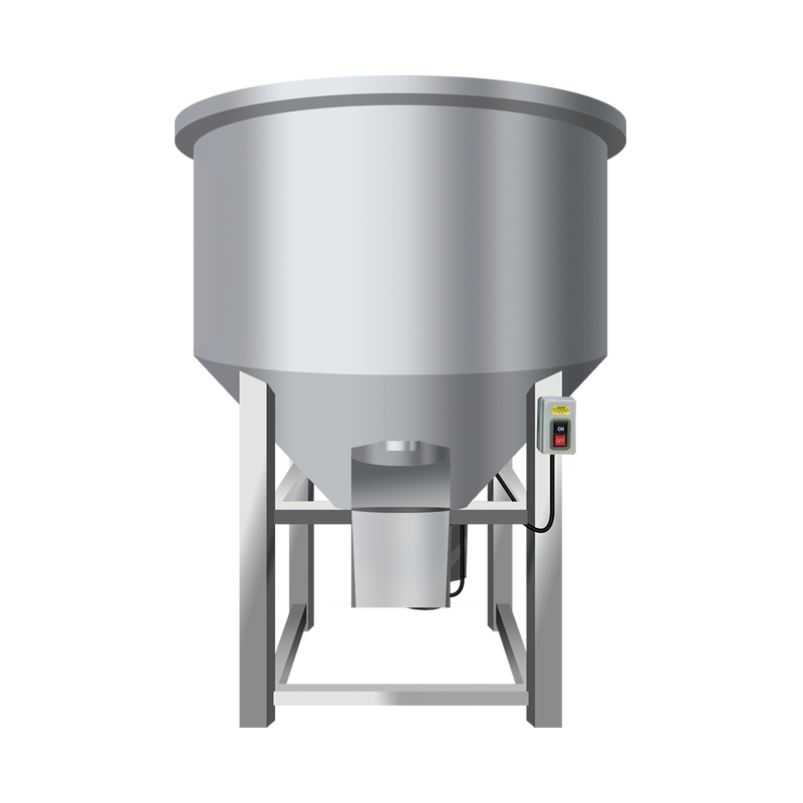 304不锈钢拌料机饲料拌药养殖设备大小型饲料搅拌机种子包衣化肥-图3