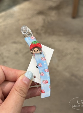 KITSCH精致卡通蒙奇奇香蕉夹发饰