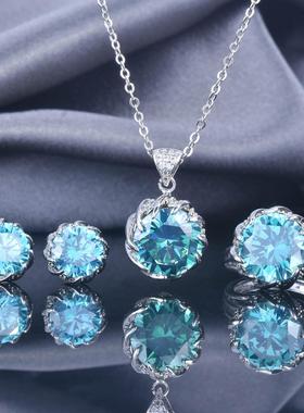 新款满钻莲花套装7.5克拉璀璨