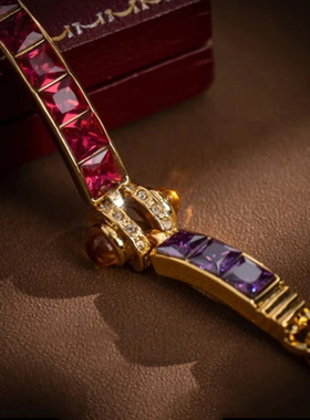 vintage中古风英产经典双色古董