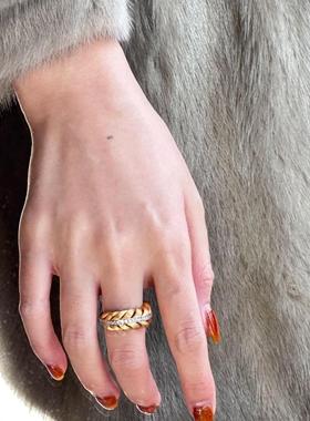 小众复古轻奢立体设计中古拉丝