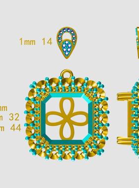 臻荣订制链接项链吊坠戒指耳环