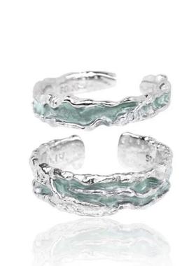 小王子与玫瑰花情侣戒指滴胶