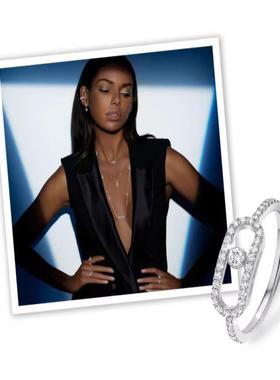 仙女网红风满钻耳钉女气质新款潮