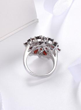 臻荣速卖通新款热卖镶嵌红宝石