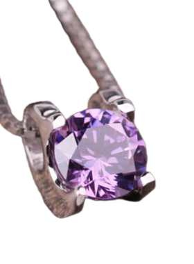 镶嵌锆石女士项链短款锁骨韩国