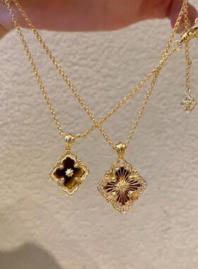 高版意大利布契拉丝虎眼四叶草