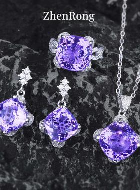 爆款海蓝宝托帕石吊坠15克拉肥方