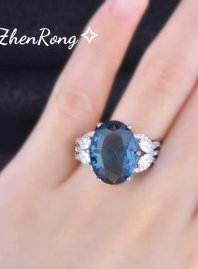 引流福利款大鸽子蛋黄钻戒指女