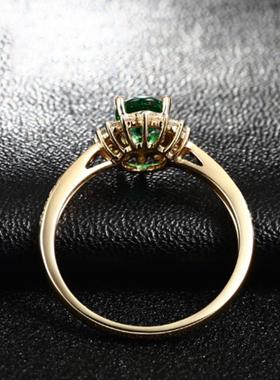 臻荣新款欧美时尚镀18K黄金色