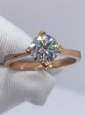 经典八心八箭锆石镀pt950铂金