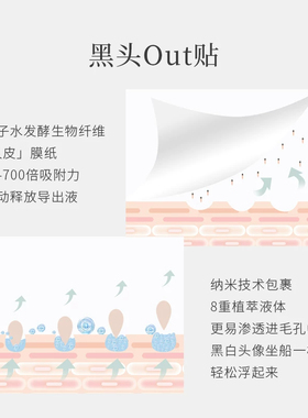 艾遇双重净护去黑头鼻贴组合