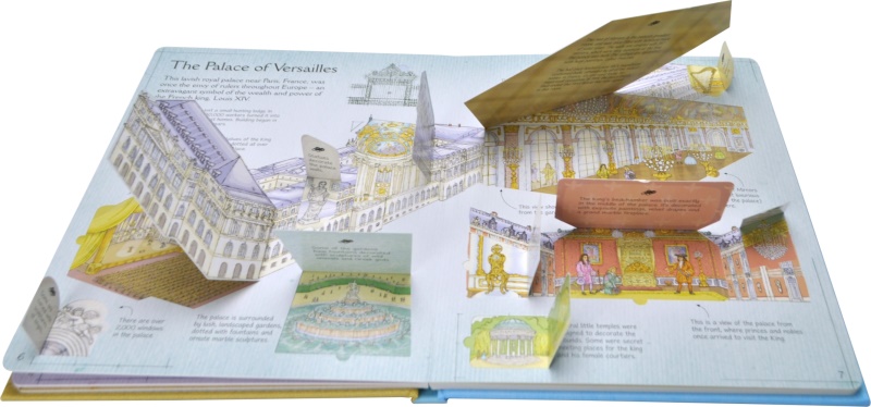 Usborne See Inside - Famous Buildings 揭秘系列 名胜古迹 图文并茂 纸板翻翻书 英语绘本 百科知识 英文原版进口儿童图书 - 图1