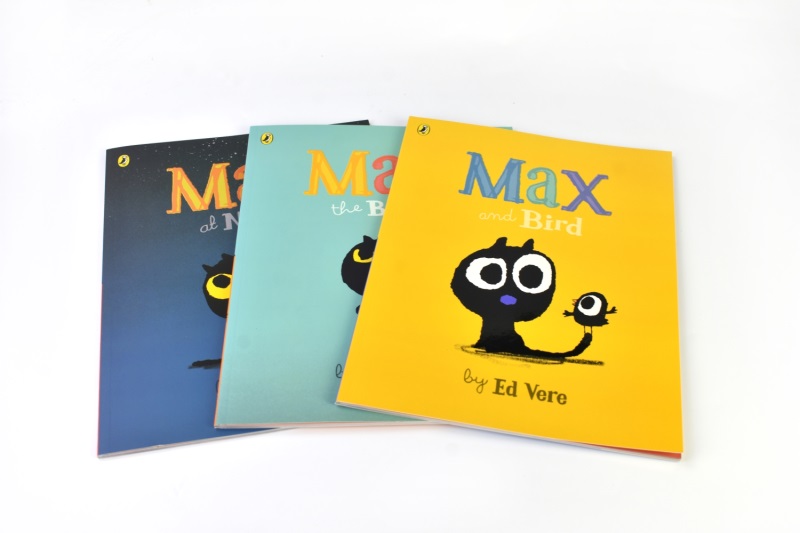 Max the Brave Max and Bird Max at Night猫咪马克斯系列故事绘本3册纽约时报畅销书睡前读物亲子共读英文原版进口儿童图书-图3