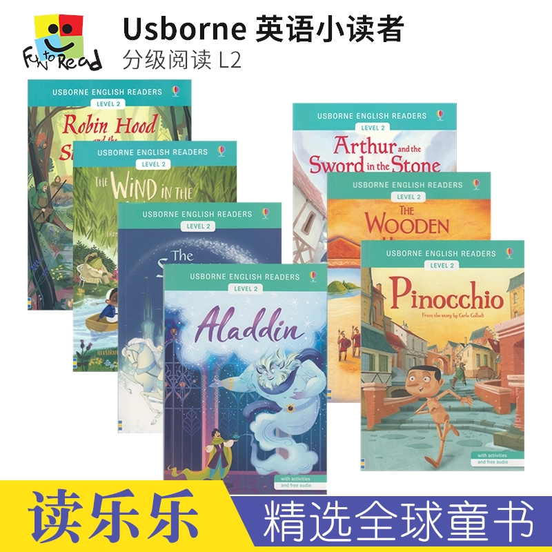 Usborne English Readers Little Red Riding Hood Sleeping Beauty 英语小读者 儿童英语分级读物  英文原版进口图书 - 图0