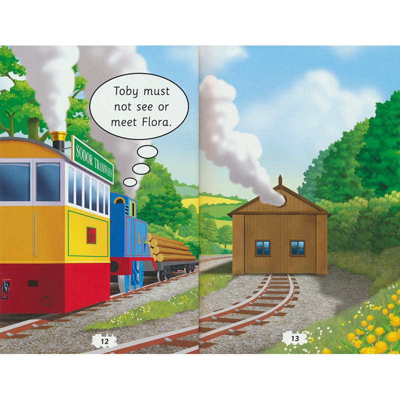 托马斯分级阅读入门级6册盒装 Thomas and Friends Reading Ladder Story 火车托马斯和朋友们英文绘本3-8岁英语故事书