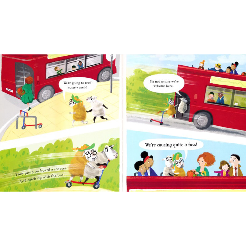 Usborne Sharing for Sheep 乐于分享的绵羊 尤斯伯恩 儿童教养绘本 品行情商 英语故事 幼儿故事图画书 英文原版进口图书