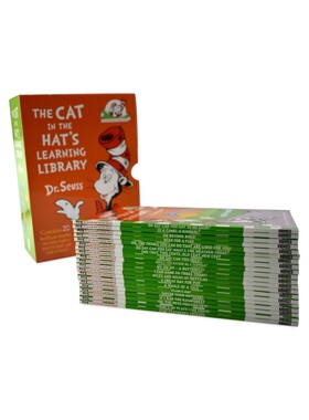 【自营】The Cat In The Hat's Learning Library 戴帽子的猫科普图书馆20册 Dr. Seuss 苏斯博士系列 英语韵文 英文原版儿童绘本
