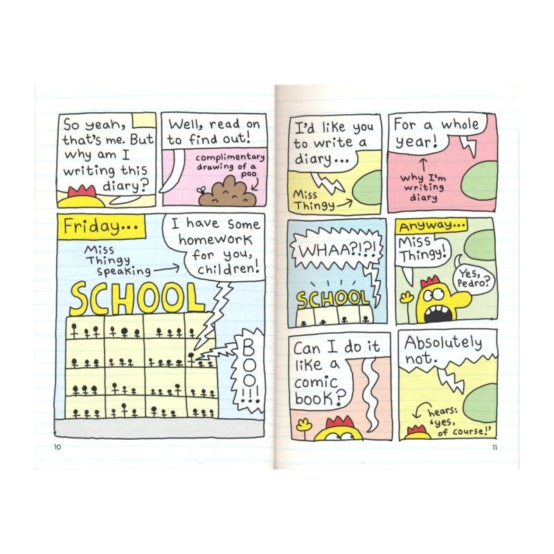 My Big Fat Smelly Poo Diary 我的臭便便日记1-2 漫画书 图像小说 桥梁书 Barry Loser 作者新作 英文原版进口儿童图书,淘宝优惠券,粉丝福利购,淘宝优惠卷