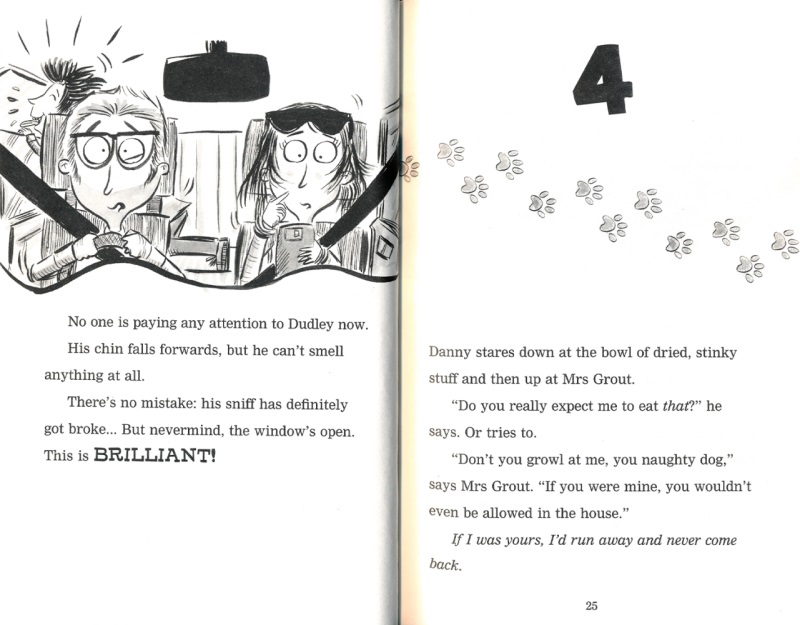 There's A Dog In My Brain! 我的脑袋里有只狗!儿童爆笑桥梁书 奇幻故事 英文课外读物 7-9岁 英文原版进口图书 - 图2