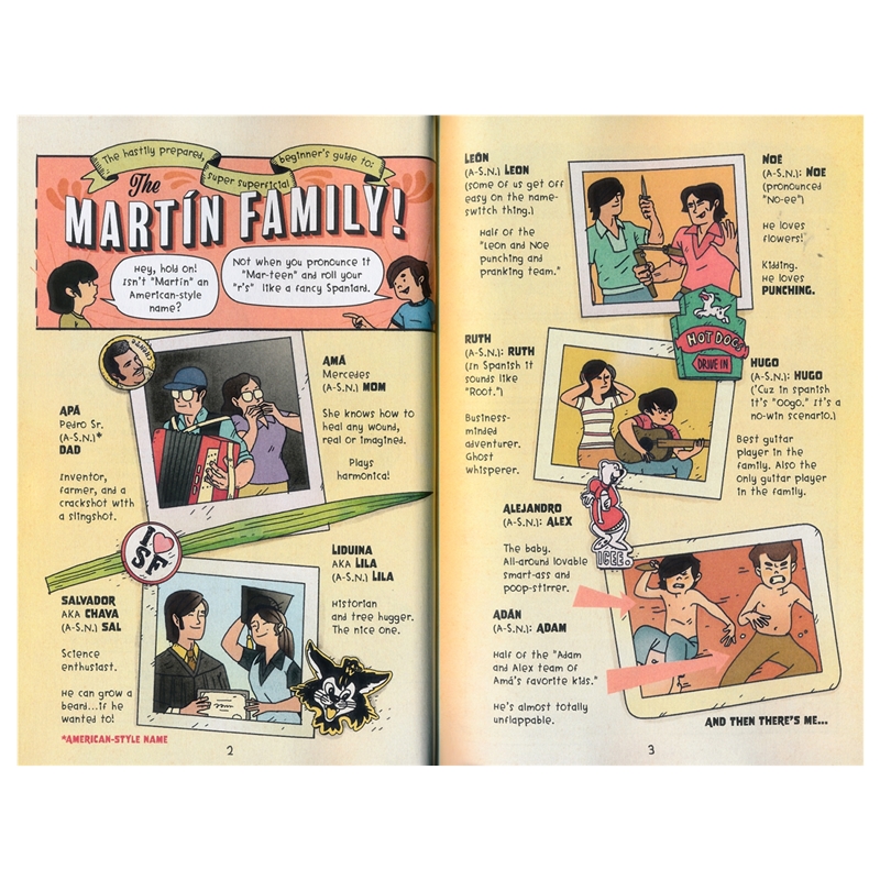Mexikid 墨西哥小子 2024纽伯瑞银奖 儿童传记漫画 Pedro Martin 英文版 进口英语原版书籍