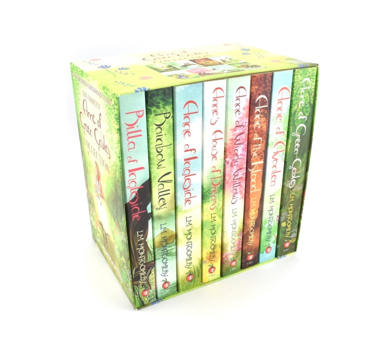 【自营】Anne of Green Gables 绿山墙的安妮8册 女孩成长故事 儿童经典文学 章节小说 英文原版进口儿童图书 - 图3