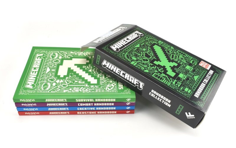 Minecraft The Complete Handbook Collection 我的世界官方指南4册 全新进阶版 英文原版进口儿童图书,淘宝优惠券,粉丝福利购,淘宝优惠卷