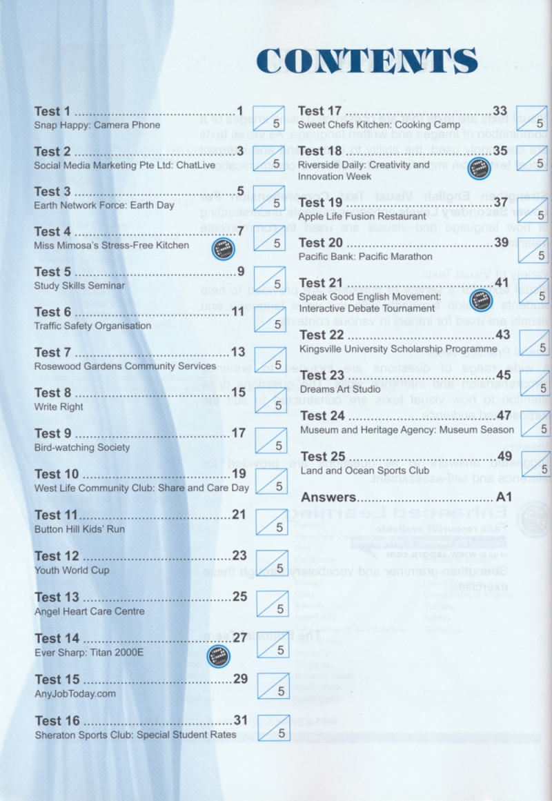 初中英语看图理解+改错 SAP Strengthen English Visual Text Comprehension for Secondary Levels 新加坡初中教辅 强化英语系列 - 图1