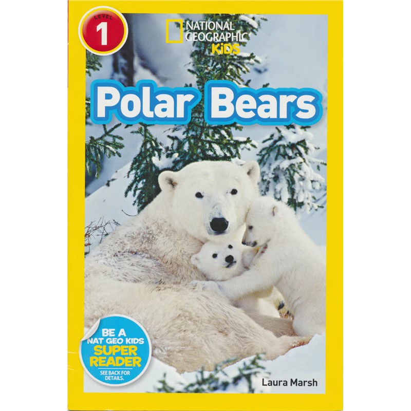 National Geographic Kids Level 1 Reader 美国国家地理初级1阶5册动物 启蒙分级阅读读物 儿童英语百科全书 英文原版进口图书 - 图2