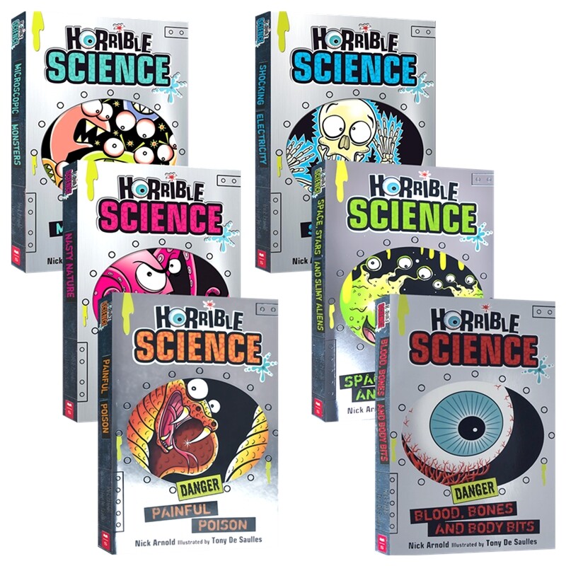 Scholastic Horrible Murderous Maths Science Geography Histories 学乐 可怕的数学科学地理历史 英文原版科普章节书 10册套装