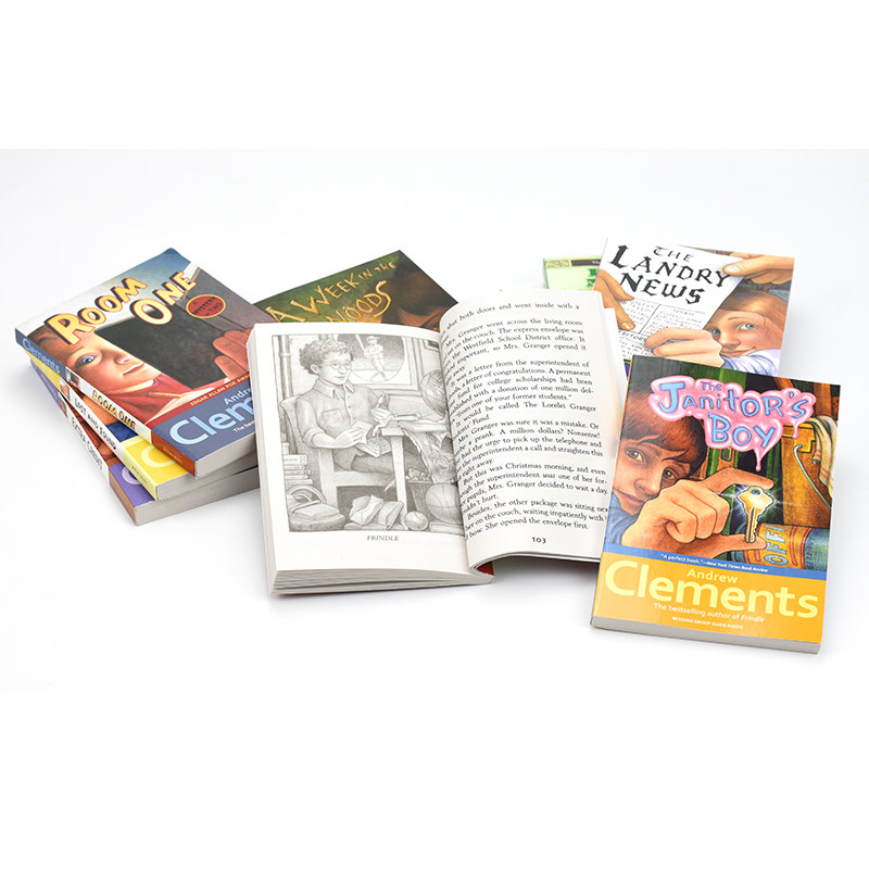 Andrew Clements' School Stories 安德鲁克拉门校园小说10册合集 青少年青春故事插图英语章节书 英文原版进口儿童图书8-12岁