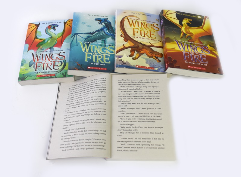 Scholastic Wings of Fire 火翼飞龙1-14 儿童英语奇幻冒险章节小说 畅销书 纽约时报推荐 课外读物 英文原版进口图书 - 图3