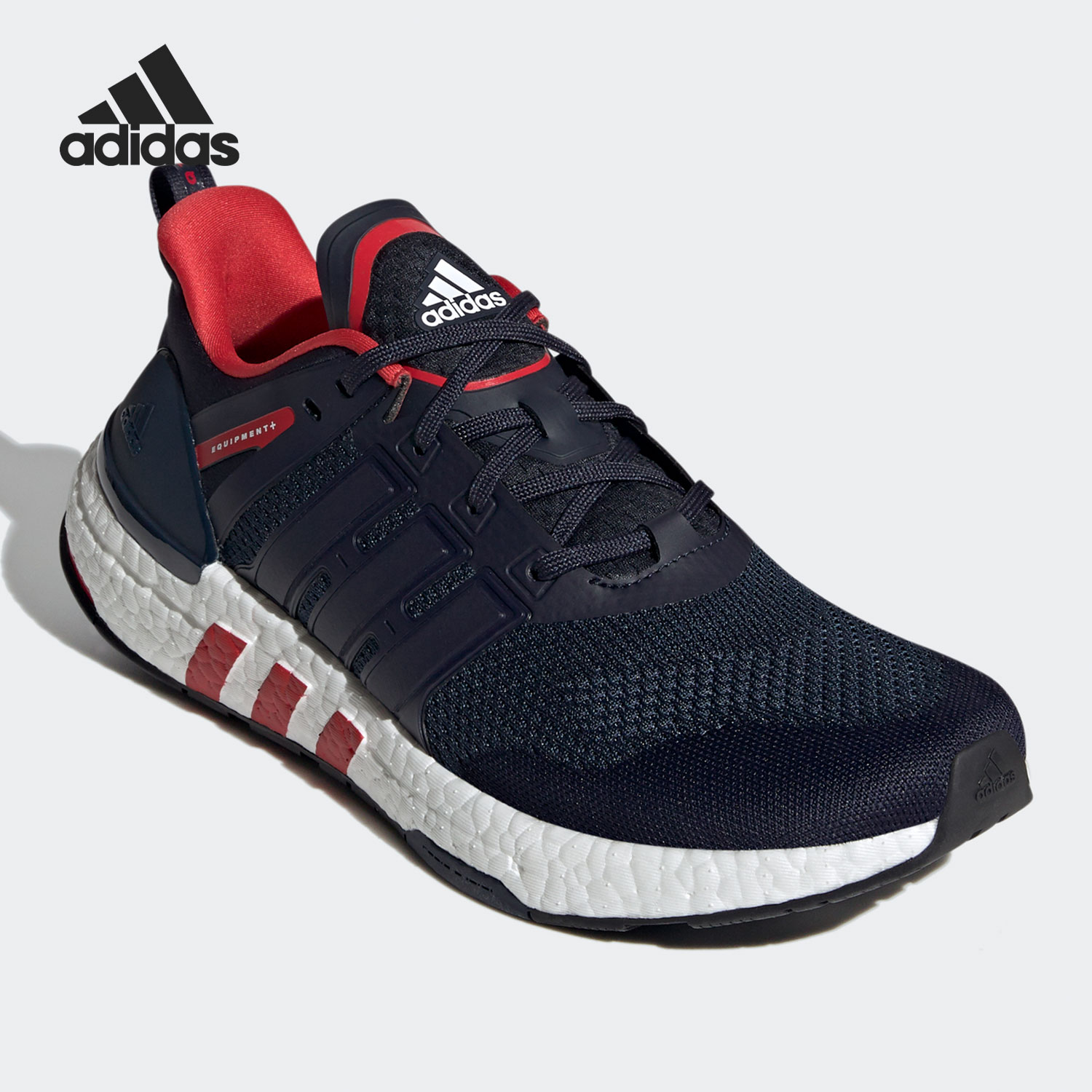 Adidas/阿迪达斯正品 EQUIPMENT+男女减震透气运动跑步鞋H02755-图0