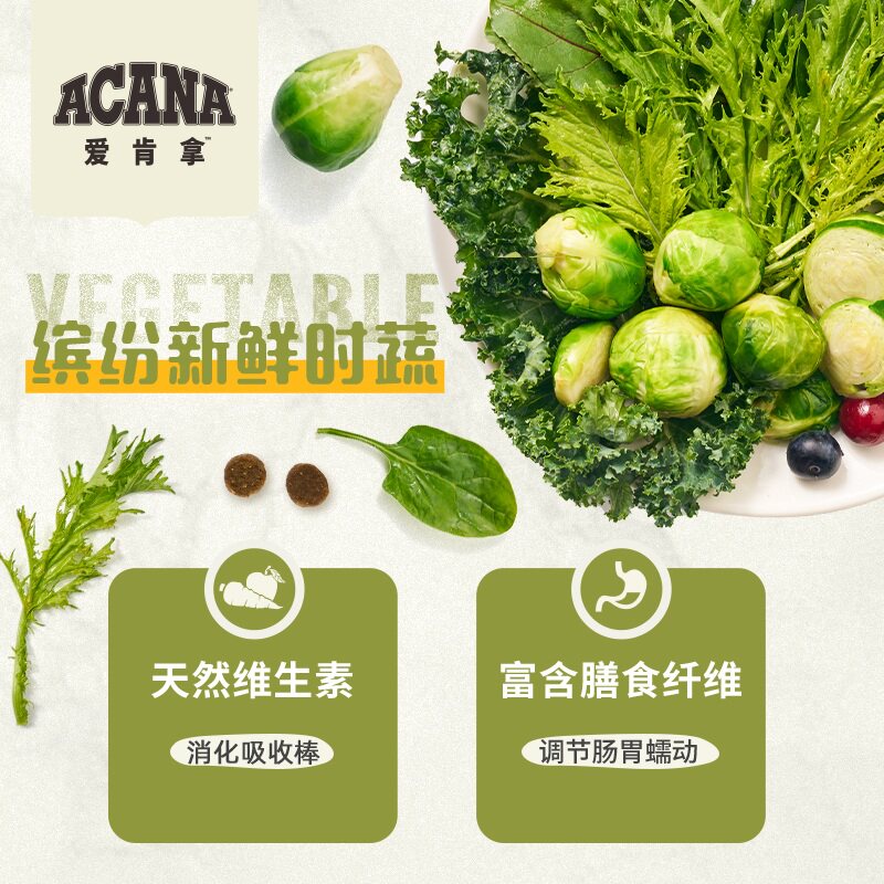 ACANA爱肯拿农场盛宴猫粮鸡肉味增肥发腮进口全价幼猫粮5.4kg