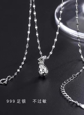 轻奢国风ins小众设计感项链