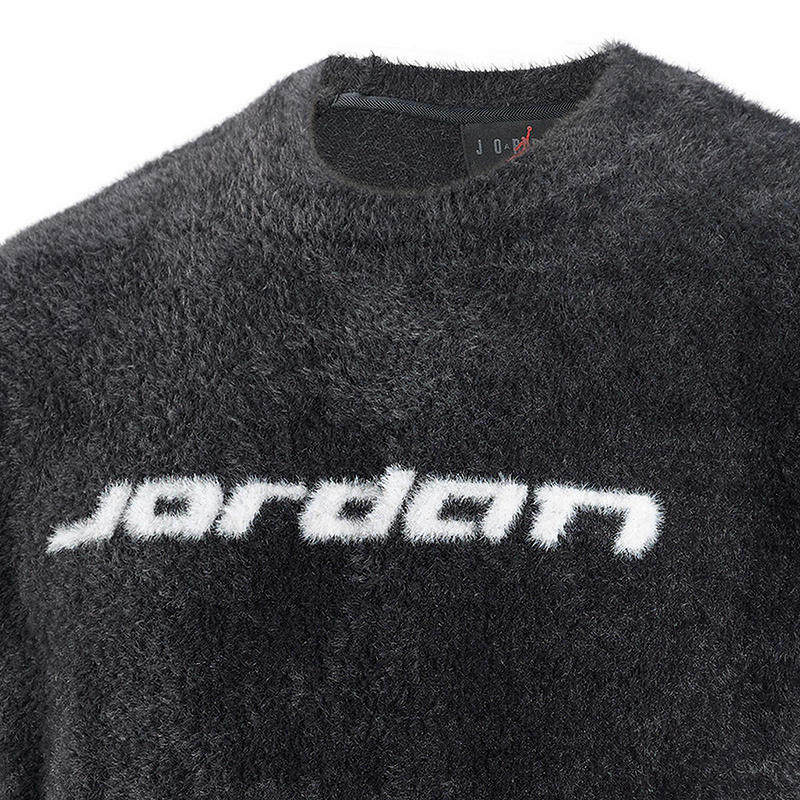 JORDAN耐克男子针织毛衣2026春新款柔软毛绒套头衫卫衣IF1828-010,淘宝优惠券,粉丝福利购,淘宝优惠卷