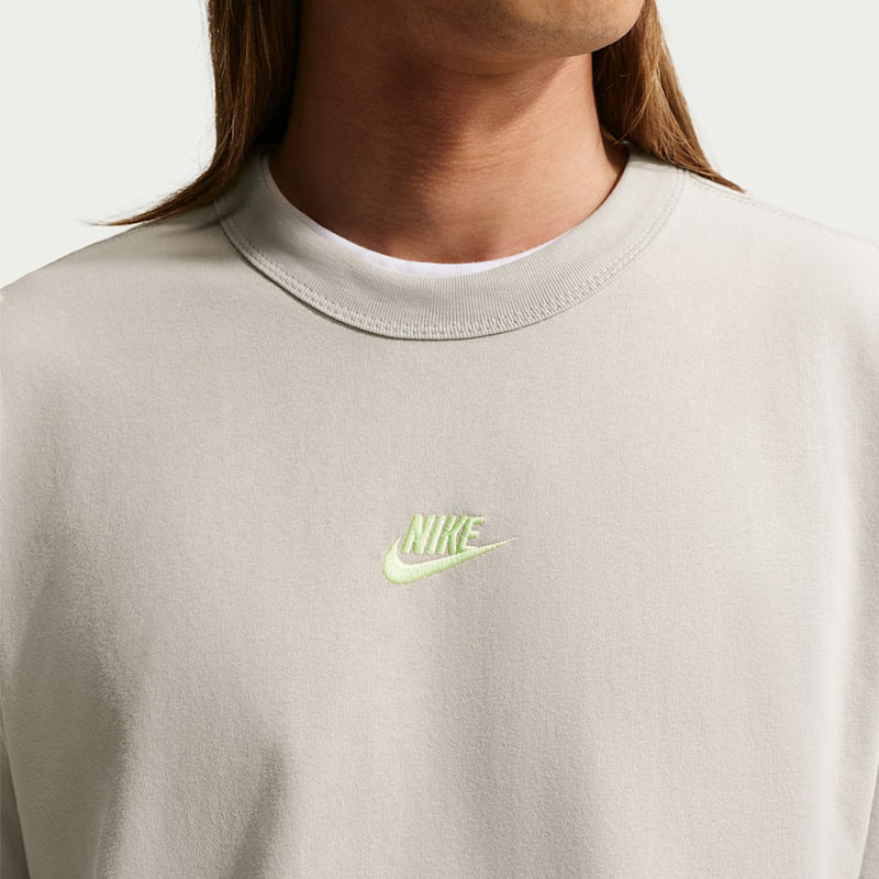 NIKE耐克男T恤夏新款刺绣logo宽松圆领短袖上衣针织衫IH1122-236,淘宝优惠券,粉丝福利购,淘宝优惠卷