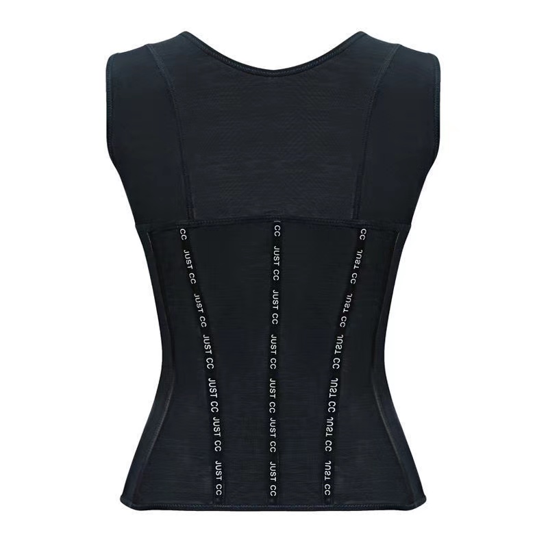 雅彬妮卡卡同款排扣收腹背心塑身衣 雅彬妮塑身上衣