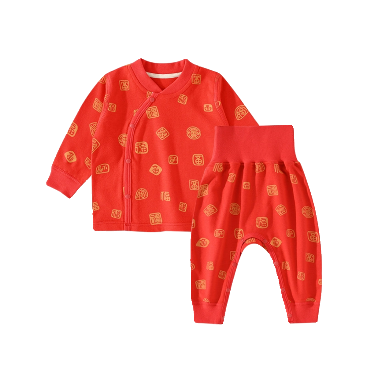 宝宝秋衣套装内穿打底婴儿保暖内衣纯棉高腰护肚裤套装新生拜年服,淘宝优惠券,粉丝福利购,淘宝优惠卷