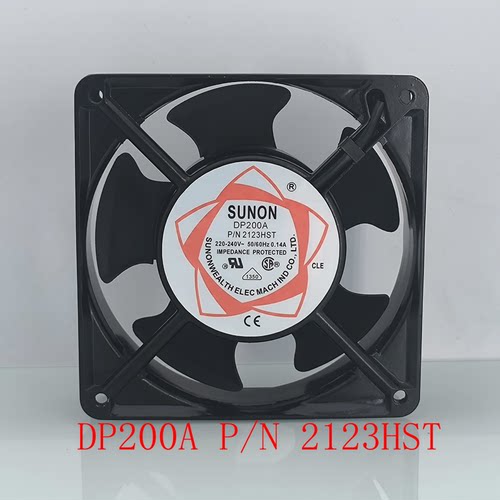 全新建准SUNON DP200A P/N2123XSL HBL HSL XBL 12CM220V散热风扇 - 图2