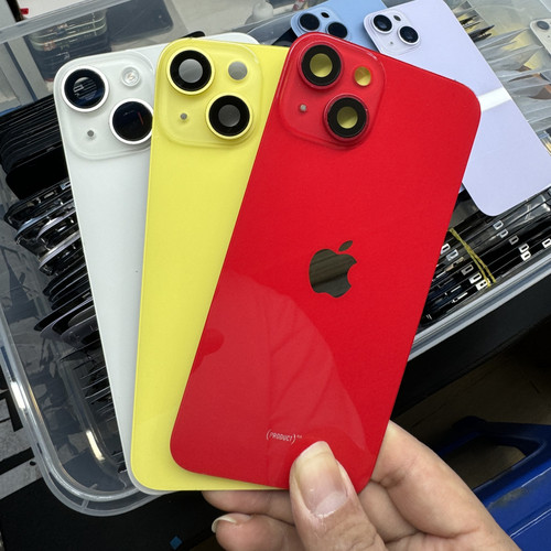 适用于苹果14原装后盖玻璃iPhone14puls拆机后玻璃总成14原拆中框 - 图3