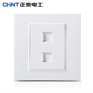 正泰电工 NEW7L安全钢架墙壁开关插座面板钢架结构 电话电脑组合