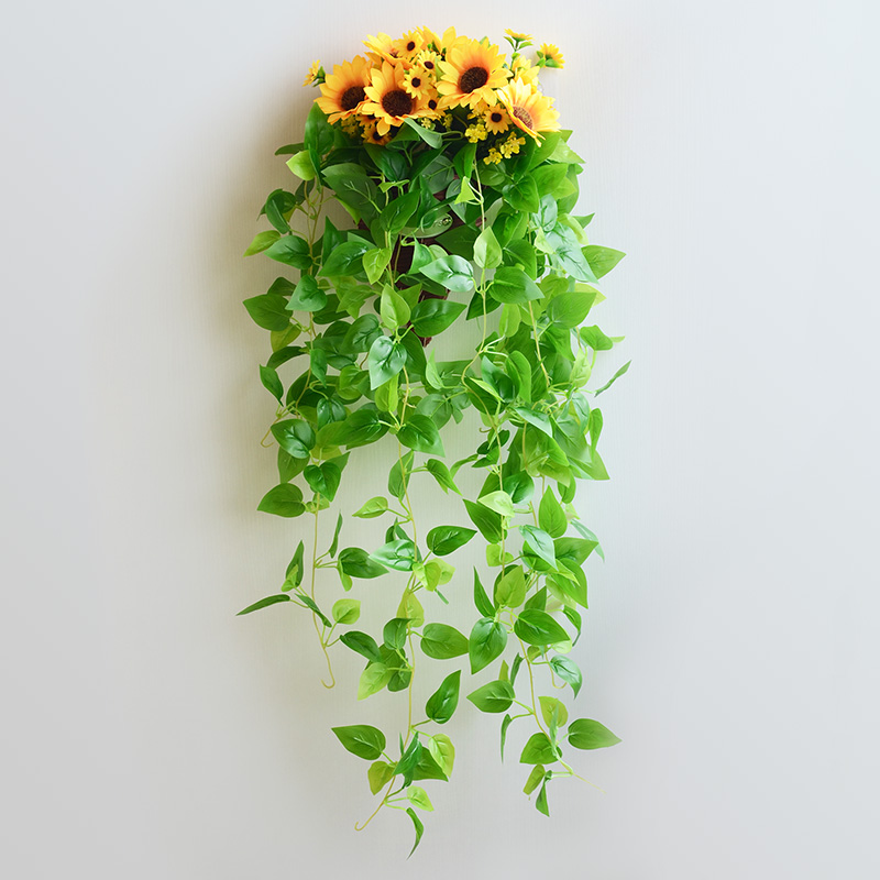 墙面装饰花壁挂花篮挂墙花盆壁挂植物墙壁装饰挂件房间装饰品创意 - 图1