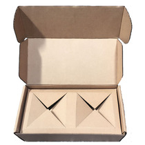 Custom minimalist aircraft box to be able to print LOGO universal packaging small batch set for paper box heaven and earth cover Alien box