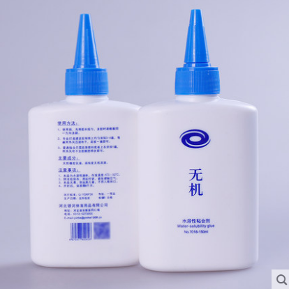 北京航天乒乓银河无机胶水乒乓球水溶性粘合剂7018 球拍专用150ml - 图0