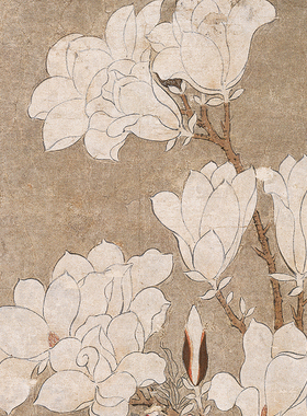 芝兰图古代孙克弘玉堂复制品