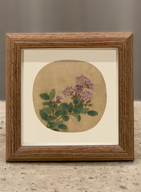 元陈琳葫芦花瓶图国画字画摆台花鸟画名画复制品仿古画装饰画挂画
