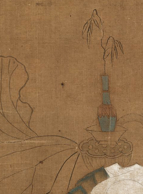 明仇珠白衣大士像佛像挂画