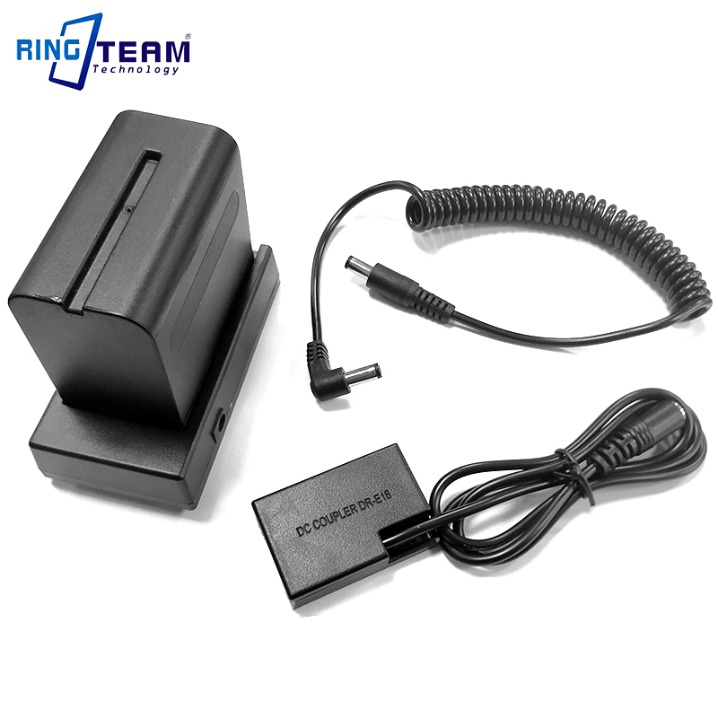 NP-F970电池扣板 DRE18假电池 适用于佳能相机EOS 77D 200D 750D - 图0